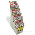 Customized Cardboard Dump Bins Display Full printed Free Standing